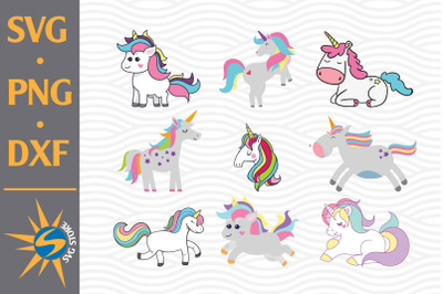 Unicorn SVG, PNG, DXF Digital Files Include