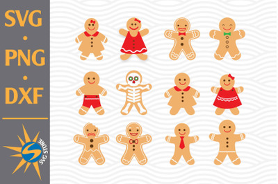 Gingerbeard SVG&2C; PNG&2C; DXF Digital Files Include