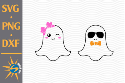 Ghost SVG, PNG, DXF Digital Files Include