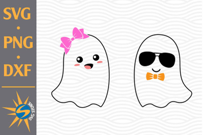 Ghost SVG, PNG, DXF Digital Files Include