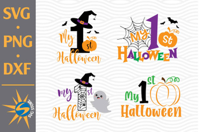 My 1st Halloween SVG, PNG, DXF Digital Files Include