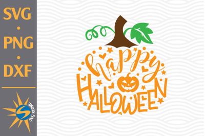 Happy Halloween SVG, PNG, DXF Digital Files Include