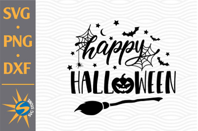 Happy Halloween SVG, PNG, DXF Digital Files Include