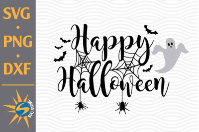 Happy Halloween SVG, PNG, DXF Digital Files Include