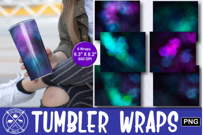 Galaxy Tumbler Wrap Sublimation