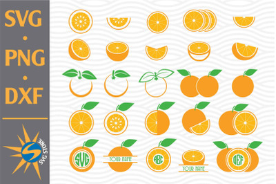 Orange SVG&2C; PNG&2C; DXF Digital Files Include