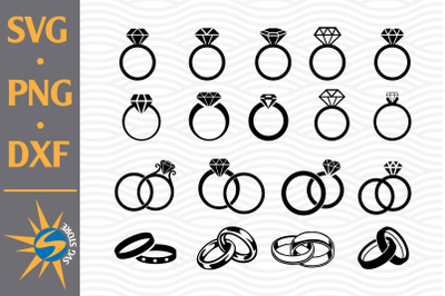 Ring SVG&2C; PNG&2C; DXF Digital Files Include