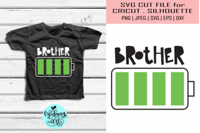 Brother charge svg, kids svg