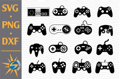 Game Controller SVG, PNG, DXF Digital Files Include