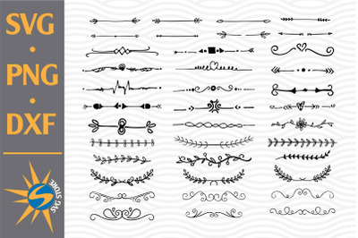 Divider SVG, PNG, DXF Digital Files Include