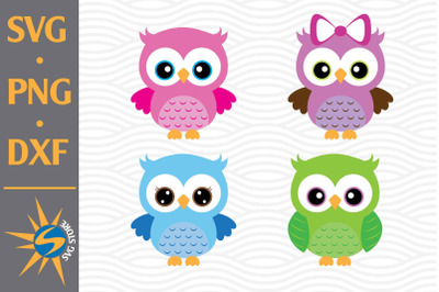 Owl SVG&2C; PNG&2C; DXF Digital Files Include