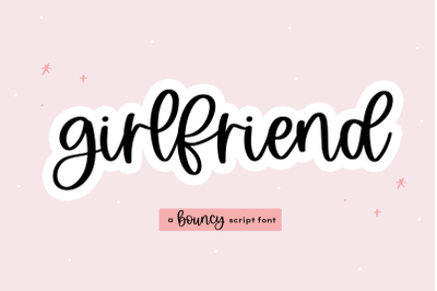 Girlfriend - Handwritten Script Font