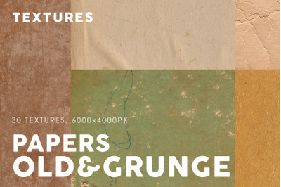 Old&amp;Grunge Paper Textures 1