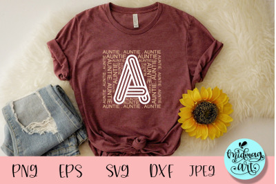 Auntie svg, aunt shirt svg