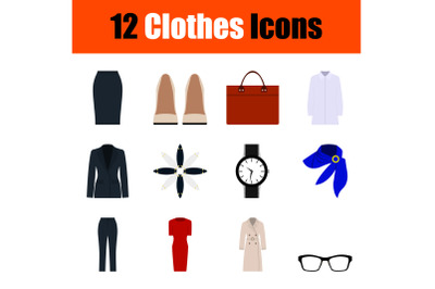 Clothes Icon Set