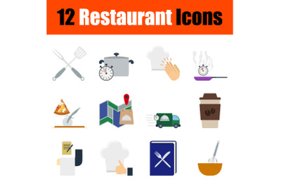 Restaurant Icon Set