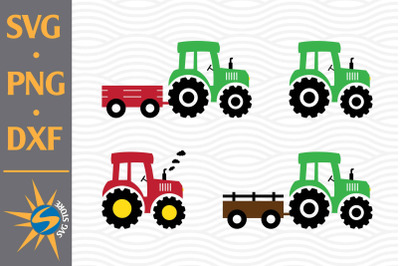 Tractor SVG&2C; PNG&2C; DXF Digital Files Include