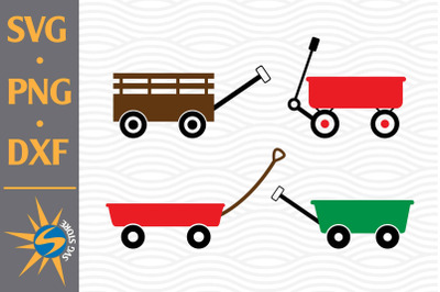 Wagon SVG&2C; PNG&2C; DXF Digital Files Include