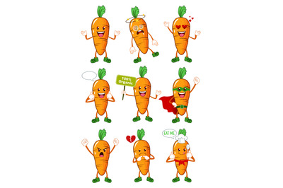 carrot mascot cartoon