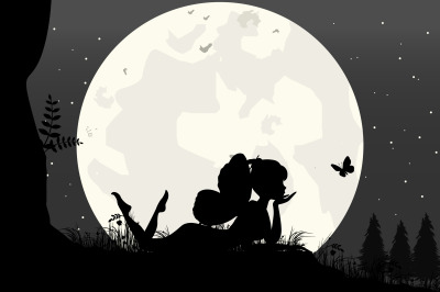 fairy silhouette