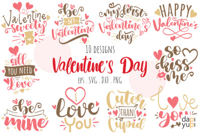 Valentine&#039;s Day Quotes Bundle