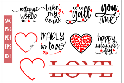 Valentines Day SVG Quote Bundle - 11