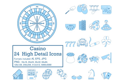 Casino Icon Set