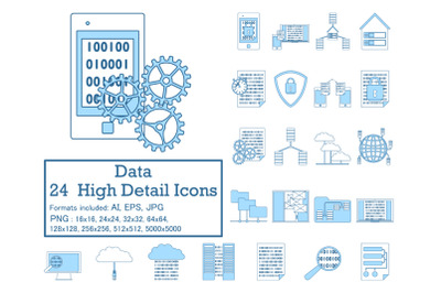 Data Icon Set