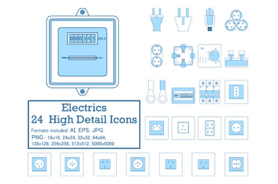 Electrics Icon Set