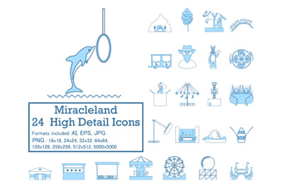 Miracleland Icon Set