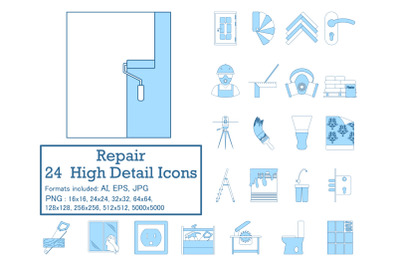 Repair Icon Set