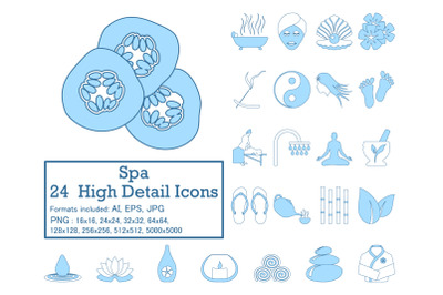 Spa Icon Set