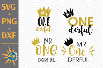 Mr Onederful SVG, PNG, DXF Digital Files Include