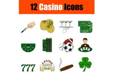 Casino Icon Set