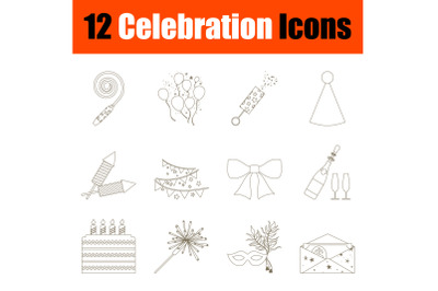 Celebration Icon Set