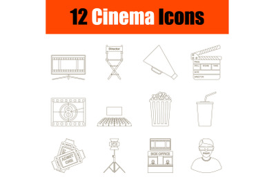 Cinema Icon Set