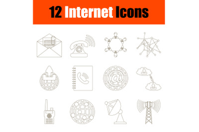 Internet Icon Set