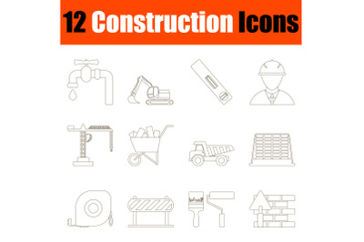 Construction Icon Set