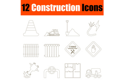 Construction Icon Set