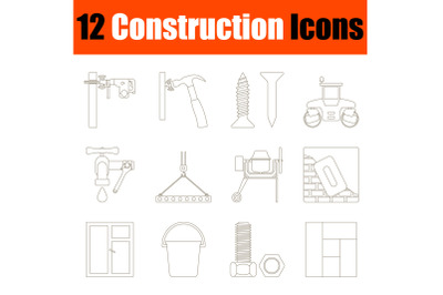 Construction Icon Set