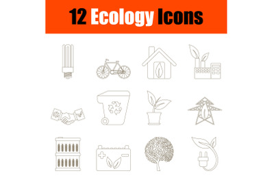 Ecology Icon Set