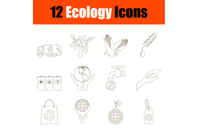 Ecology Icon Set