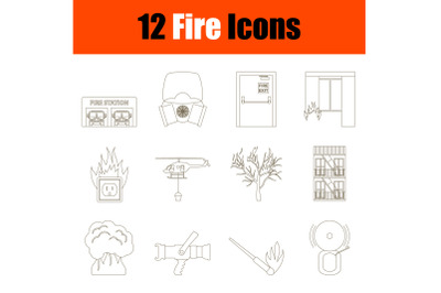 Fire Icon Set