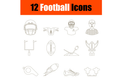 Football Icon Set