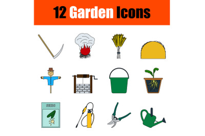 Garden Icon Set