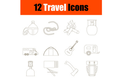 Travel Icon Set