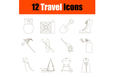 Travel Icon Set