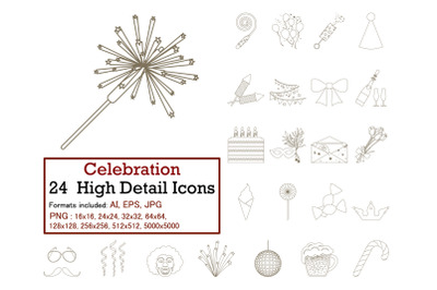 Celebration Icon Set