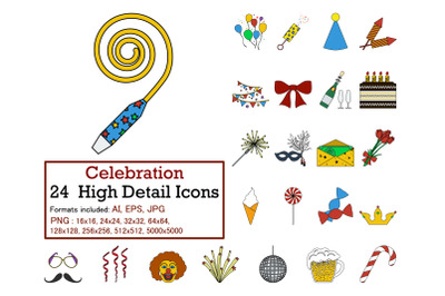 Celebration Icon Set