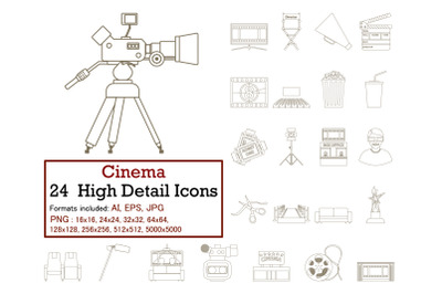 Cinema Icon Set